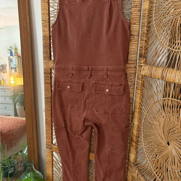 Duluth Trading Co Rust Jumpsuit - Picture 6 of 7